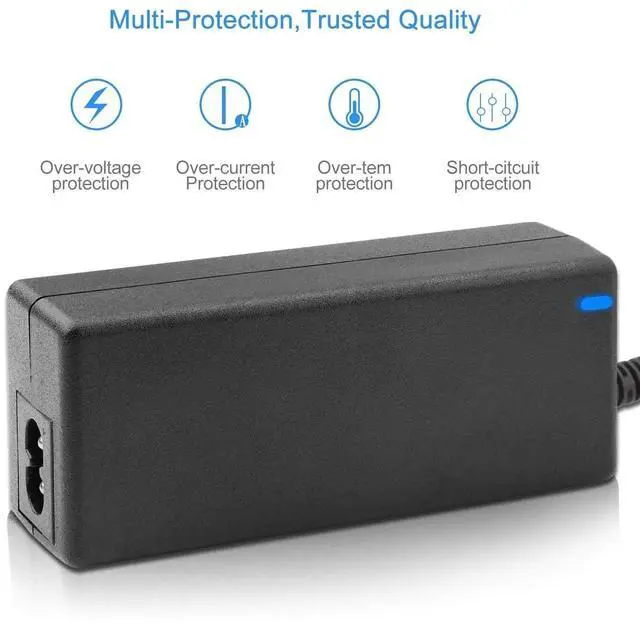Alt view image 3 of 5 - AC/DC Adapter for AI Prime HD+ Aquarium LED - AquaIllumination JYH32-2402500 10136 Power Supply Cord Charger PSU