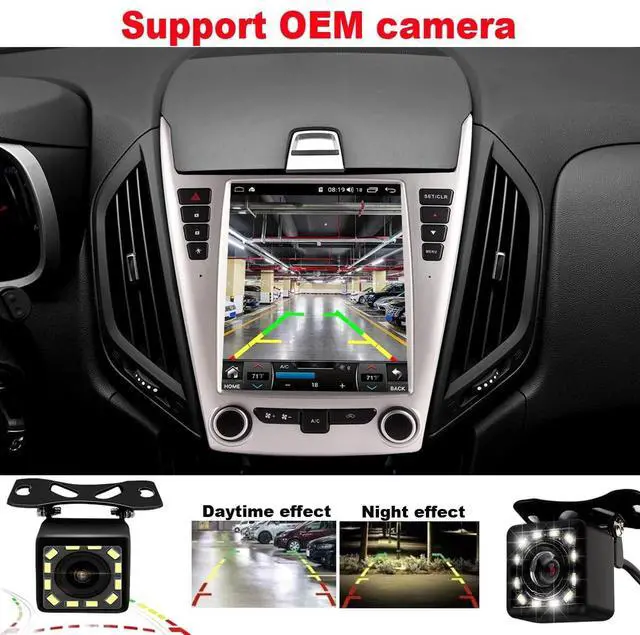 Alt view image 4 of 5 - QLED 8-Core CPU Radio Upgrade for Chevy Chevrolet Equinox 1LT 2LT LTZ 2010 2011 2012 2013 2014 2015,IPS Touch Screen,CarPlay Android Auto Ready