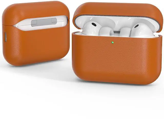 Main image of BLBAISH Leather AirPods Pro 3 Case Handcrafted Vintage Genuine Leather AirPods Pro 3 Protective Cover All-Around Shockproof Protection AirPods Pro 3 Pro Protective Sleeve