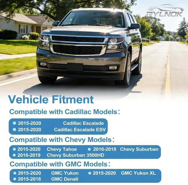 Alt view image 4 of 5 - RYLNOK Rear View Backup Camera Parking Assist Camera Compatible with GMC Yukon Denali Tahoe Suburban Escalade Replace OE Number 23404613 23378804