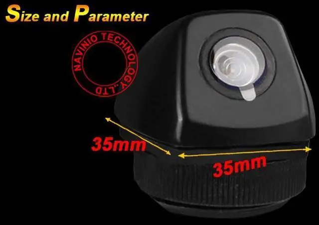 Alt view image 5 of 5 - Car High Definition Vehicle Backup Camera Night Vision IP68 Waterproof Rear View Reserved Hole Parking Camera Assistance System Vehicle-Specific for BMW X6 E71 E72 X5 E53 E70 X3 E83
