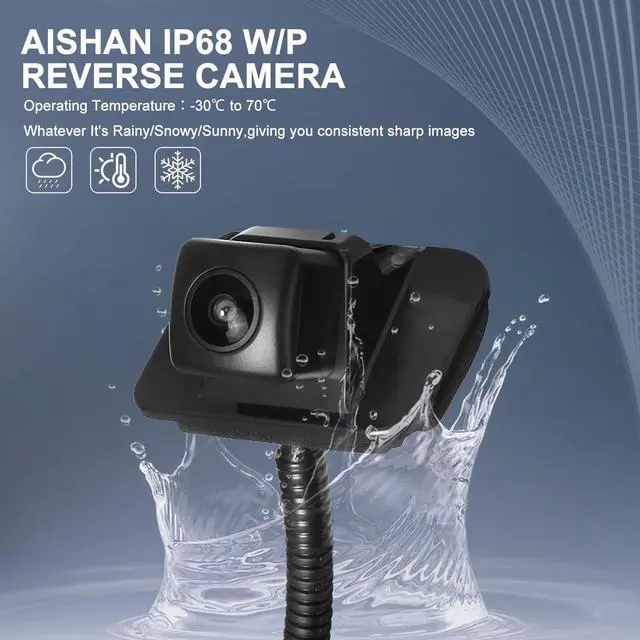 Alt view image 4 of 5 - AISHAN Rear View Backup Camera Parking Assist Camera Compatible with Honda Accord 2014 2015 2.0L 2.4L L4 Replace# 39530-T2A-A71 39530T2AA71 590-438 HO1960101