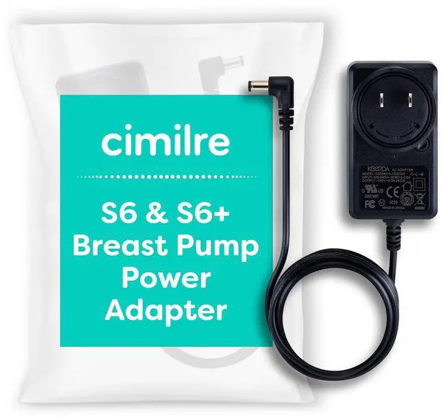 Main image of Cimilre S6 Series Power Adapter, Spare Breast Pump Adapter for S6 & S6+, One 12 Volt Power Adapter Charger