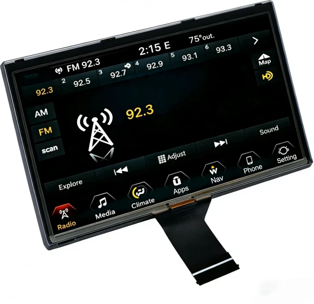 Main image of 7" Uconnect Screen Replacement LCD Display