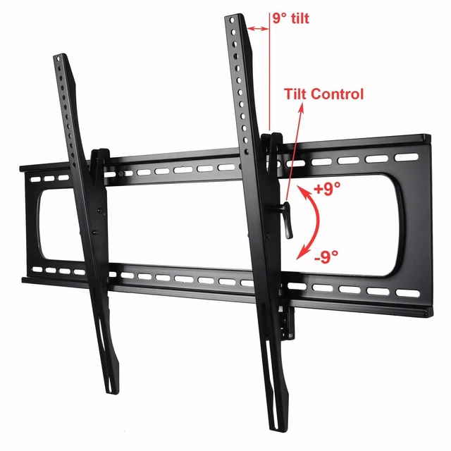 Alt view image 3 of 5 - VideoSecu Heavy Duty Extra-Large Tilt TV Wall Mount Bracket for Most 55"-90" LED, LCD, OLED, Plasma Flat Screen TVs up to VESA 1000x700 mm and Loading 280lbs Fits 16" and 24" Wall Studs MP806B WVT