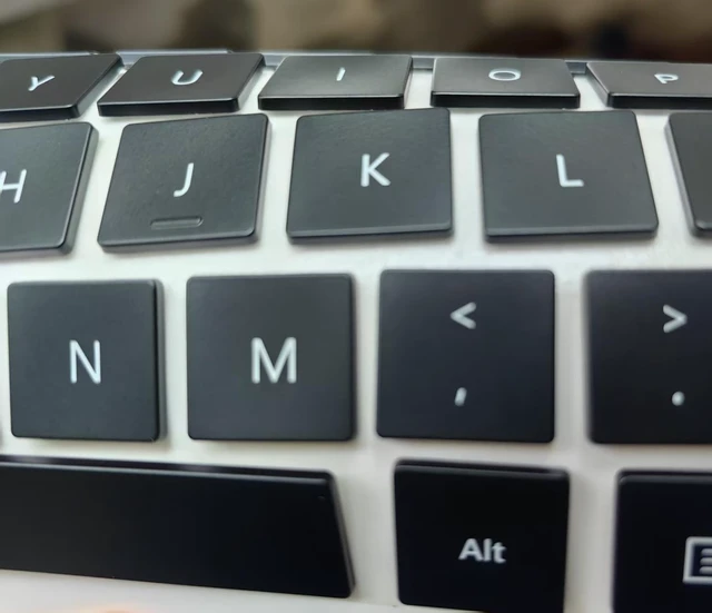 Alt view image 3 of 5 - Replacement Keycap Keys Fit for Microsoft Surface Laptop 3/4/5 (Black)