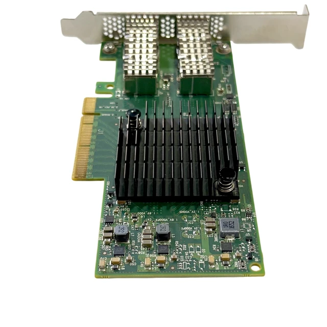 Alt view image 4 of 5 - MCX4121A-ACAT with Mellanox ConnectX4 2 Ports25Gigabit Ethernet Card PCI-E 3.0 PCIe X8 Ethernet Card Network Adapter