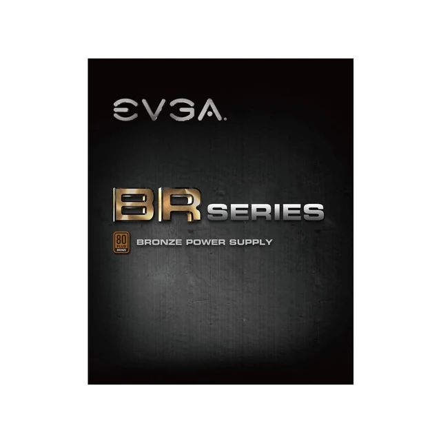 Alt view image 2 of 5 - EVGA 600 BR, 80+ Bronze 600W, 3 Year Warranty, Power Supply 100- BR-0600-K1