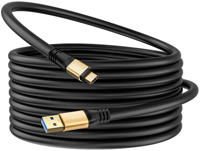 Main image of Mygatti USB 3.0 A to USB C Cable 25FT, Extra Long Type A to Type C Cord