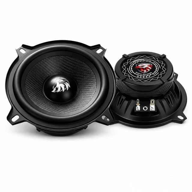 Main image of XPXPIAA 5.25 Car Speakers, 600W Peak 2 Pack 5 1/4 Inch Mid Bass Woofer Speakers, 4 Ohm 5.25 Inch Car Door Audio Speakers with Carbon Fiber Composite Cone, Deep Bass & Clear Mids
