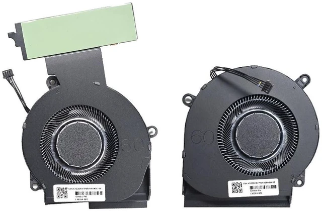 Main image of New CPU+GPU Cooling Fan Replacement for HP OMEN 15-DC 15-dc1058wm 15-dc1054nr 15-dc0051nr 15-dc1084nr 15-dc0010nr 15-dc0052nr 15-dc0030nr TPN-Q211 P/N:L30203-001 L30204-001 L29354-001 L29355-001