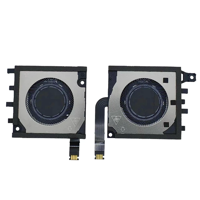 Alt view image 2 of 4 - LANDALANYA Replacement New CPU and GPU Cooling Fan for Dell Latitude 7320 Laptop 0DJ2D1 ND55C89-20F11 DC28000TADL 0PGV79 ND55C88-20K10 DC28000TXDL DC5V 0.5A Fan