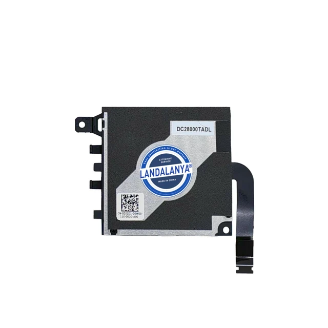 Alt view image 4 of 4 - LANDALANYA Replacement New CPU and GPU Cooling Fan for Dell Latitude 7320 Laptop 0DJ2D1 ND55C89-20F11 DC28000TADL 0PGV79 ND55C88-20K10 DC28000TXDL DC5V 0.5A Fan