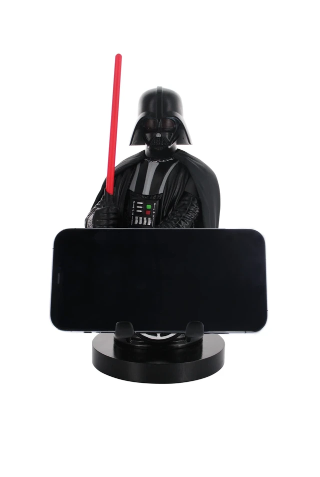 Alt view image 3 of 5 - Cableguys Star Wars Darth Vader Gaming Figure 20 cm - Controller or Smartphone Holder - USB Cable Included