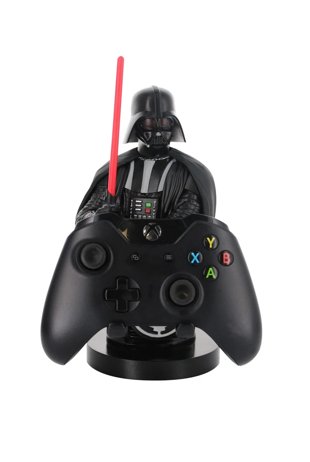 Alt view image 2 of 5 - Cableguys Star Wars Darth Vader Gaming Figure 20 cm - Controller or Smartphone Holder - USB Cable Included