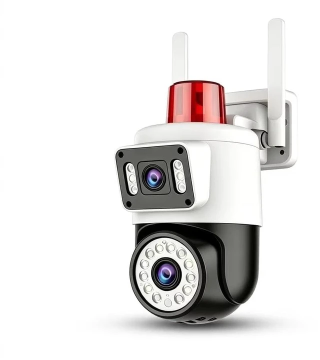 Main image of Yoosee Dual Lens Wifi 4K 8MP Security Outdoor Camera, Night Vision/Two Way Intercom/Motion Alarm/Human Tracking/TF Card Cloud Recording, Network Surveillance CCTV with 2m Power(APP NO Ads) (2 Lens)