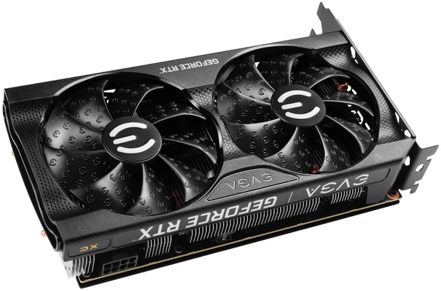 Alt view image 5 of 5 - EVGA GeForce RTX 3050 XC Gaming, 08G-P5-3553-KR, 8GB GDDR6, Dual-Fan, Metal Backplate
