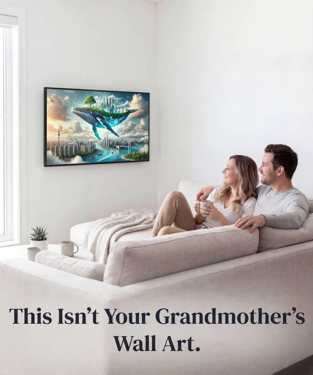 Alt view image 4 of 5 - Dreamscreens Digital Art USB - TV Art - Dream Digital Art Edition