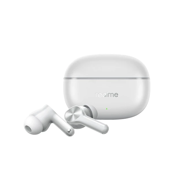 Alt view image 2 of 5 - realme Buds T200 Lite Bluetooth in Ear Earbuds,4 Mic, AI ENC for Calls,48 Hours Total Playback with Fast Charging and Low Latency Gaming TWS, Google Fast Pair, with mic - (Gray)