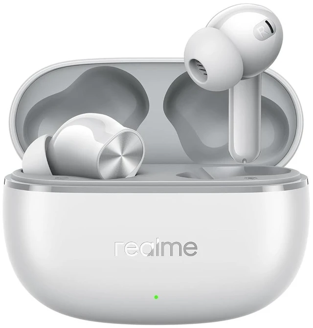 Main image of realme Buds T200 Lite Bluetooth in Ear Earbuds,4 Mic, AI ENC for Calls,48 Hours Total Playback with Fast Charging and Low Latency Gaming TWS, Google Fast Pair, with mic - (Gray)