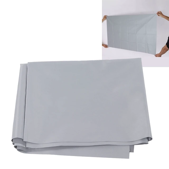 Alt view image 4 of 5 - Projector Screen, 4K AntiLight Foldable Portable Movies Screen, Metal Microbead Screen with Alcohol Wipeable Film, Projector Screen for Home Party Office Classroom (100 Inch)