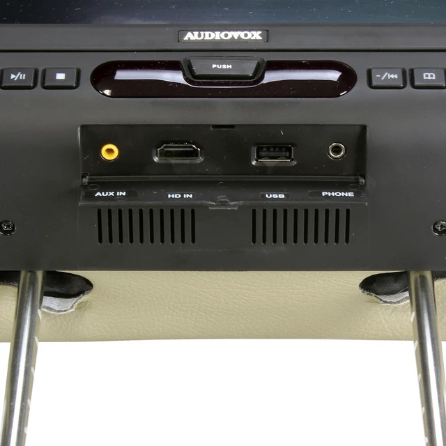 Alt view image 3 of 5 - Audiovox AVXMTGHR9HD Single 9 Headrest w. DVD