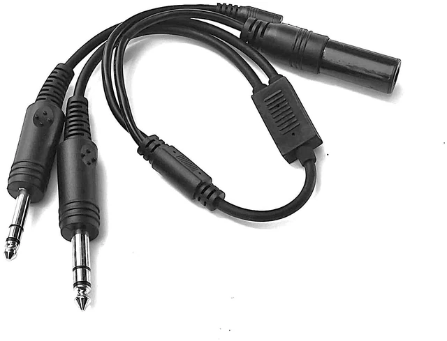 Main image of OSEI LLC Helicopter to General Aviation Adapter with Auxiliary Male 3.5 mm Plug for Android Phone