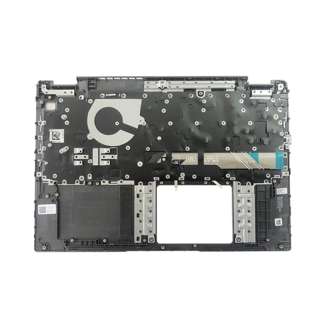 Alt view image 3 of 5 - 0JYG4Y JYG4Y Replacement for Dell Latitude 3510 E3510 Laptop Upper case Palmrest Assembly with Non-Backlit US Keyboard Black