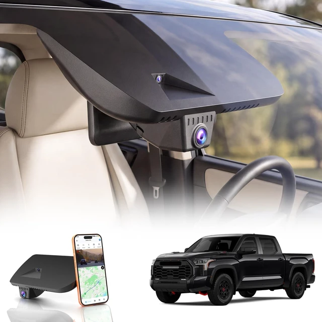 Main image of OEM-Fit 4K Dash Cam for Toyota Tundra 2022-2026 Hybrid & Sequoia 2023-2026