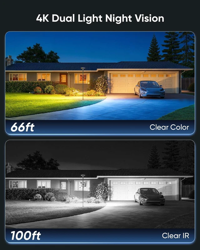 Alt view image 4 of 5 - SANNCE 4K 8MP PoE Bullet Security Camera(Without MicroSD Card)