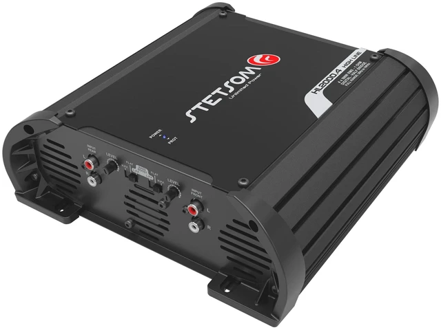 Alt view image 4 of 5 - Stetsom HL 2000.4 1 Ohm Multichannel Car Audio Amplifier, HL2000.4 2K Watts RMS, 4 Channel, 1 Stable Full Range HD Sound Quality Car Stereo MD Crossover HPF LPF Bass Boost Front Rear Bridge Speakers