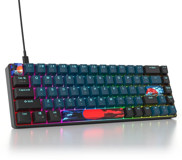 Main image of Owpkeenthy 60% Wired Mechanical Keyboard
