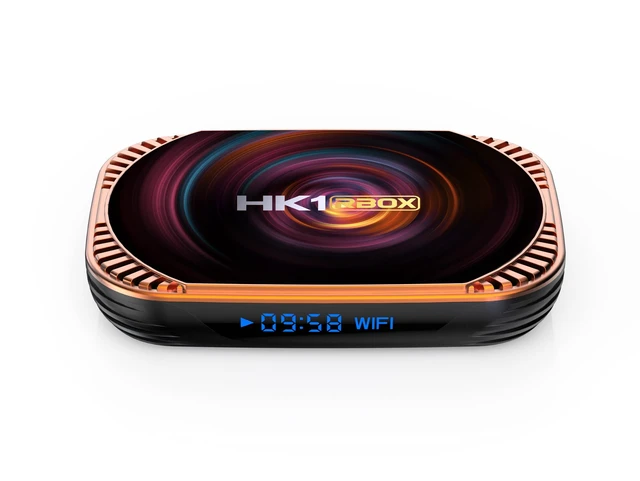 Alt view image 3 of 5 - HK1 Box X4 Android 11.0 4GB RAM 64GB ROM Amlogic S905X4 64-bit Quad Core with Dual Wi-Fi 2.4G/5.0G, BT 4.0/ 3D Ultra HD 8K/ H.265/ 1000M LAN/USB 3.0