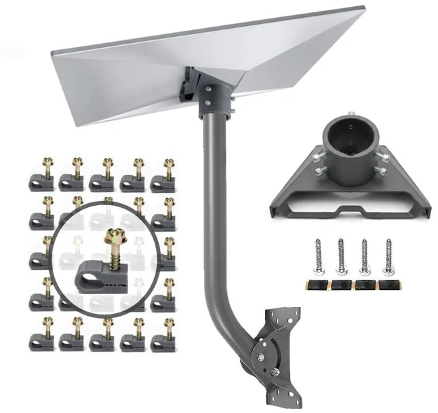 Main image of Starlink Generation 3 Roof and Wall Mount Kit Compatible with Gen3 / V3 Starlink Standard Dish