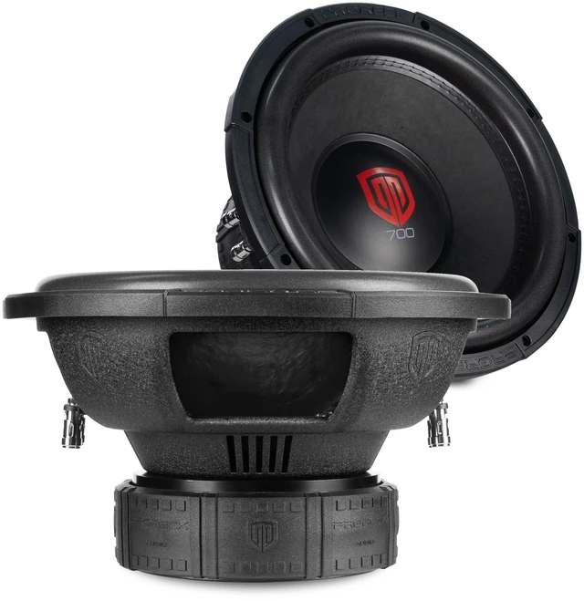 Main image of PRORECK 708 8-Inch Car Subwoofer, 1800W Peak / 600W RMS, Dual 2-Ohm Voice Coil, Black, Paper Cone, Passive, for Car Audio(1pc)