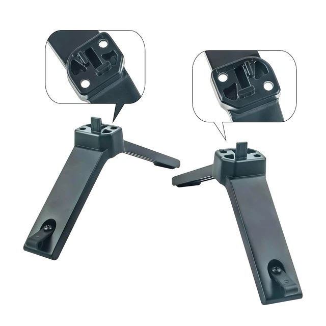 Alt view image 3 of 5 - PERFASCIN TV Base Stand Legs 2085-L 2085-R Compatible with Toshiba TV 43C350LU - Screws Included