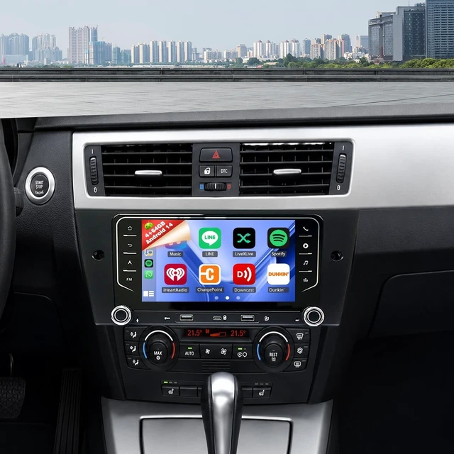 Main image of 4+64G Car Radio for BMW 3 Series 328i 335i 325i (E90/E92/E93) 2005-2011