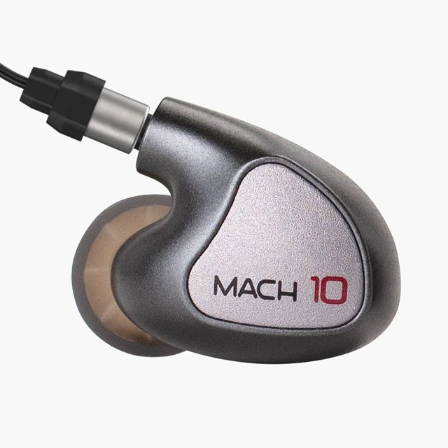 Alt view image 2 of 5 - Westone Audio - Mach 10 Universal IEM Wired Earbuds - Single Driver Balanced Armature Professional Musician in Ear Monitor Earphones with Linum BAX T2 Cable