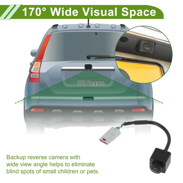 Alt view image 3 of 5 - ACROPIX Car Park Assist Camera Rear View Backup Reverse Camera for Buick GL6 2018-2019 No.26691703/26273512/26242986