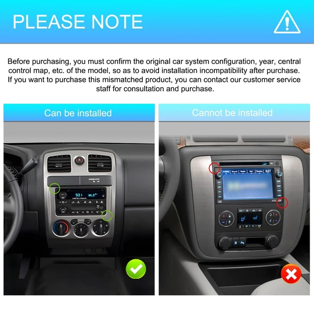 Alt view image 2 of 5 - Rimoody 4G+64G Android Car Stereo Radio for Chevy Silverado GMC Sierra