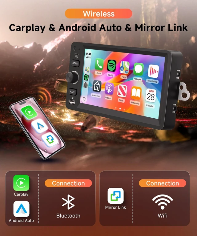 Alt view image 4 of 5 - Rimoody 4G+64G Android Car Stereo Radio for Chevy Silverado GMC Sierra