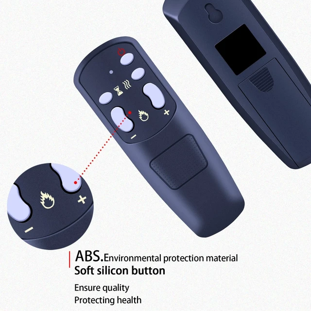 Alt view image 3 of 5 - WDZP New Replacement Remote Control fit for Touchstone 80001 80002 80008 80026 heidenfeld David e-Flame BLT-999A-7-H Electric Fireplace