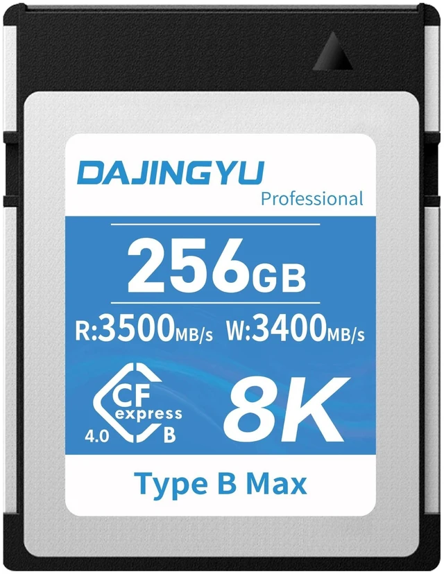 Main image of 256GB CFexpress 4.0Type B Memory Cards for 8K RAW Photo and Video Recording Compatible with Nikon R5/R5C/Z8/Z9 Canon Cameras up to 3500MB/s Write,3400MB/s Read