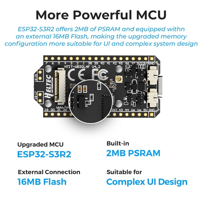 Alt view image 2 of 5 - ESP32 LoRa V4 Development Board for Meshtastic MeshCore LoRaWAN IoT 1pcs
