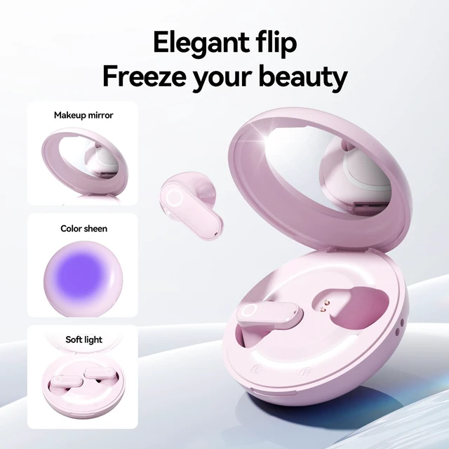 Alt view image 2 of 5 - ROEL-PLAY Wireless Earbuds Noise Cancelling Stereo Headphones