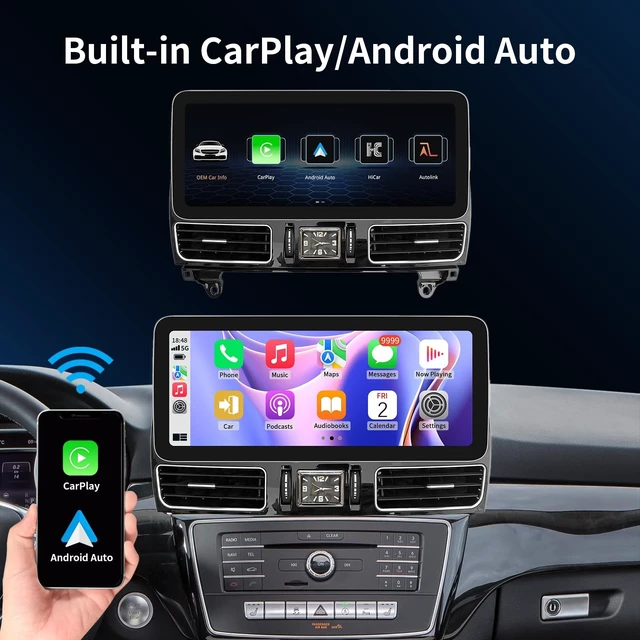 Alt view image 2 of 5 - BARGGN CarPlay/Android Auto for Mercedes GLE/GLS (2016-2018) NTG5.0/5.1/5.2