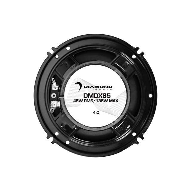 Alt view image 5 of 5 - Diamond Audio 6.5" Concentric Coaxial Speakers DMDX65