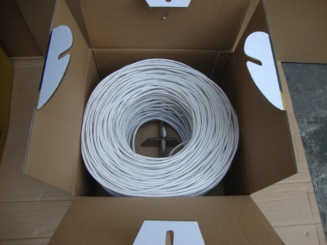 Alt view image 4 of 4 - Efficient Cables Cat5e Plenum Bulk Cable, 1000ft