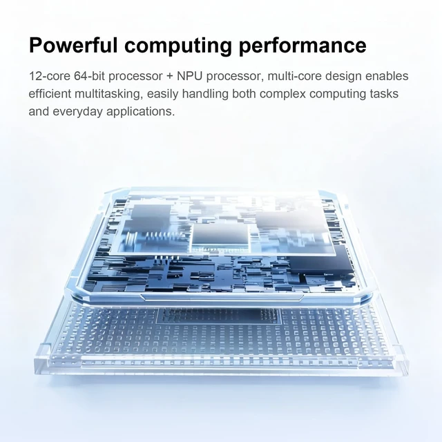 Alt view image 3 of 5 - Orange Pi 6 8GB/16GB LPDDR5 CIX CD8180 12-Core Single Board Computer with Active Cooling System, Support 45 Tops AI Computing Power, Mini PC Run Ubuntu/Debian/Android/Windows/ROS2 (16GB)
