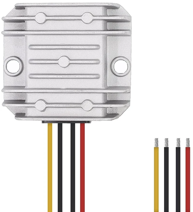 Alt view image 4 of 5 - Valefod 8-36V to 12V 6A 72W Step-Down/Up Transformer DC to DC Buck Converter Golf Cart Power Supply